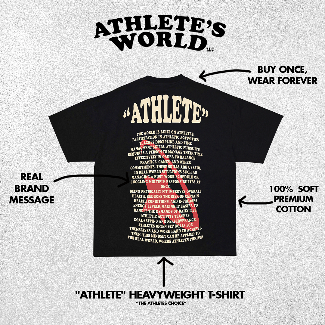 "Athlete" Heavyweight T-Shirt