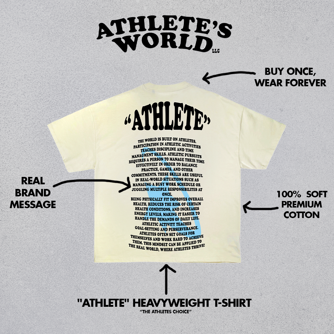 "Athlete" Heavyweight T-Shirt