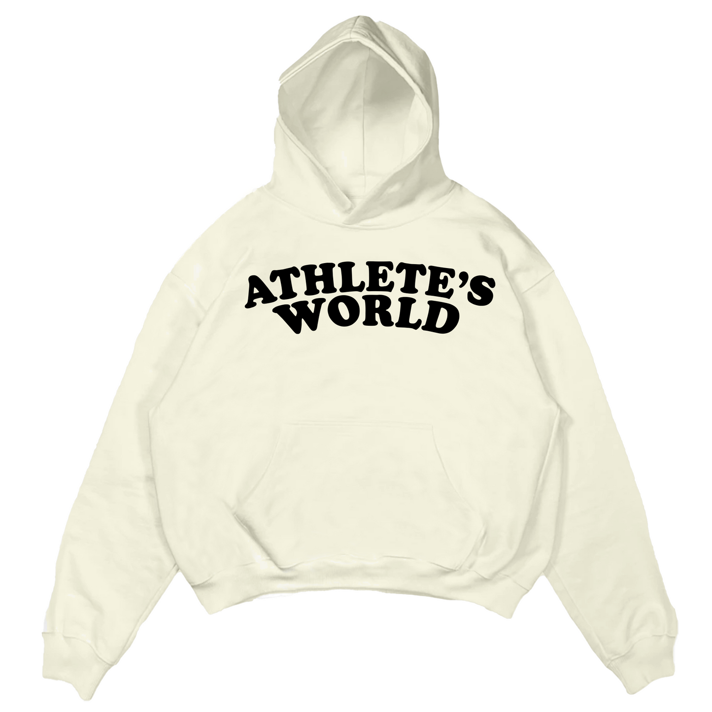 "Athlete" Crème Hoodie