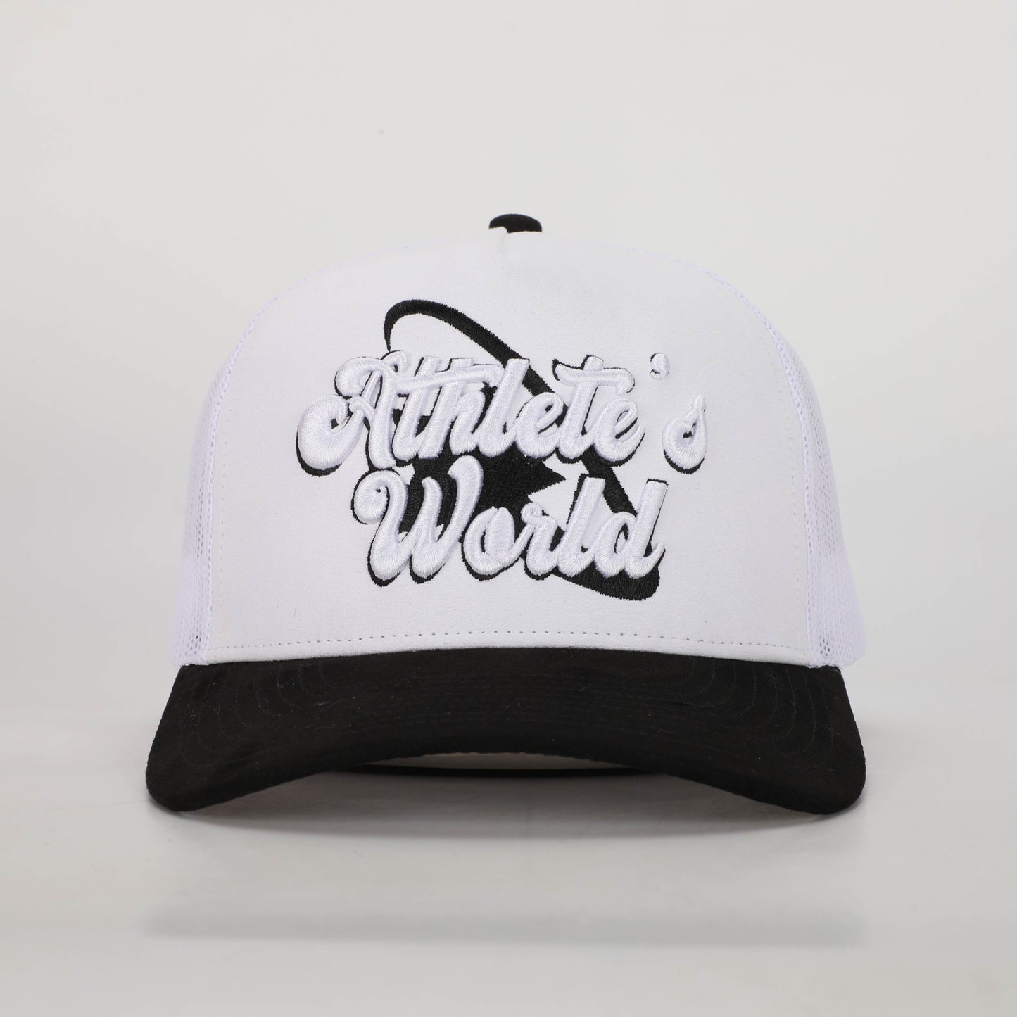 "Cookies N Cream" Suede Trucker Hat (Pre-Order Only)